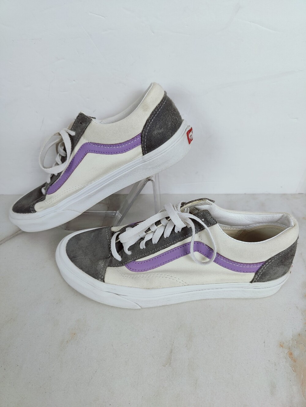 Vans Old Skool Retro Sport 'Quiet Shade' Skate Shoes Sneakers, 7.5(M) 9(W)